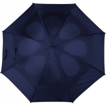 Wiatroodporny parasol manualny z logo firmy w LazyStore!