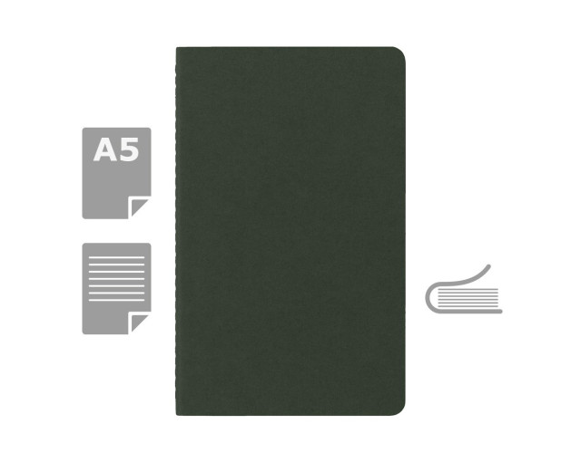 Zeszyt MOLESKINE Cahier Journal ok. A5 z logo firmy w LazyStore!
