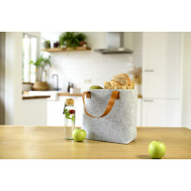 Torba na zakupy z filcu RPET z logo firmy w LazyStore!