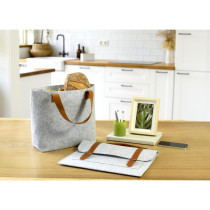 Torba na zakupy z filcu RPET z logo firmy w LazyStore!
