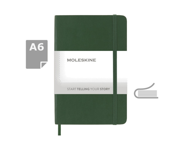 MOLESKINE Notatnik ok. A6 z logo firmy w LazyStore!