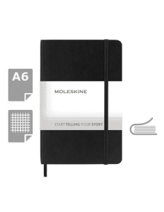 MOLESKINE Notatnik ok. A6 z logo firmy w LazyStore!