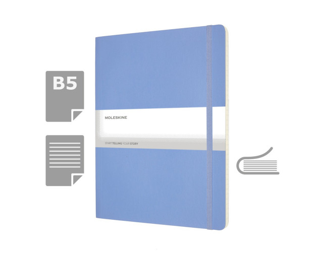 MOLESKINE Notatnik ok. B5 z logo firmy w LazyStore!
