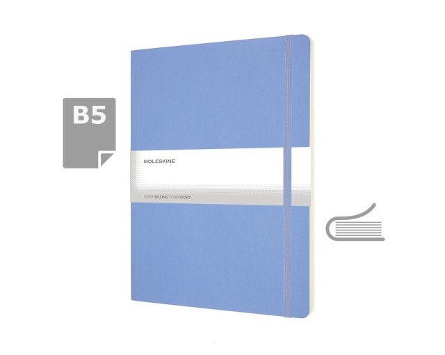 MOLESKINE Notatnik ok. B5 z logo firmy w LazyStore!