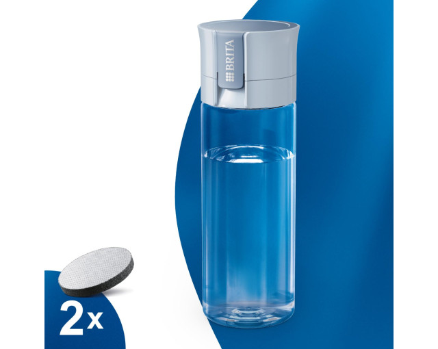 Butelka filtrująca BRITA Model Vital z logo + 2 filtry MicroDisc z logo firmy w LazyStore!