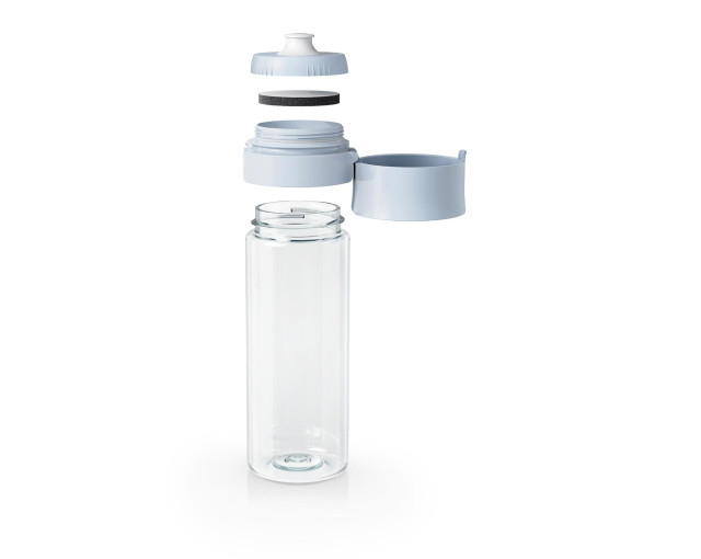 Butelka filtrująca BRITA Model Vital z logo + 2 filtry MicroDisc z logo firmy w LazyStore!