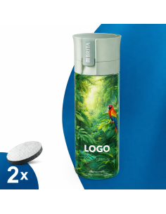 Butelka filtrująca BRITA Model Vital z logo + 2 filtry MicroDisc