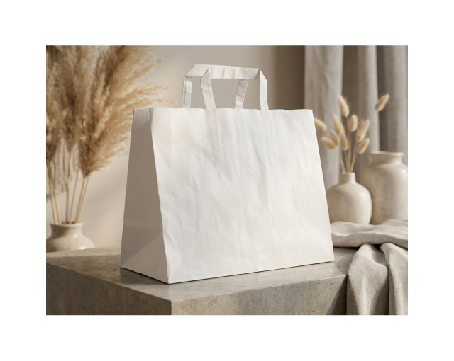 Torba papierowa | Bisara z logo firmy w LazyStore!