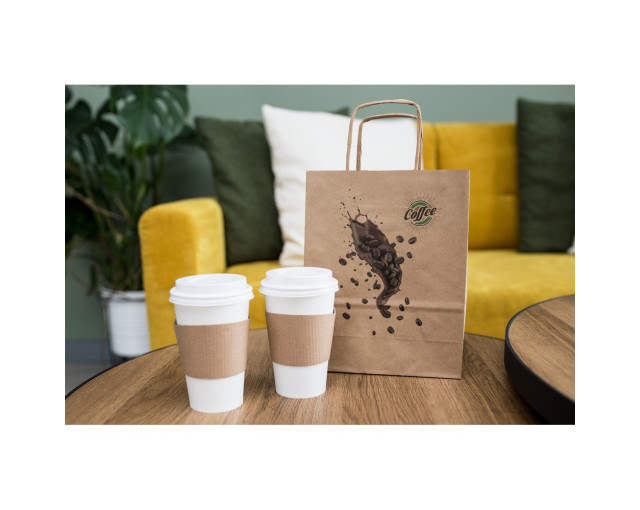 Torba papierowa A5 | Wanda SX z logo firmy w LazyStore!