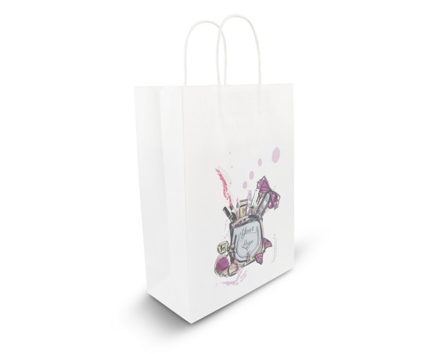 Torba papierowa A5 | Dialla SX z logo firmy w LazyStore!
