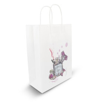 Torba papierowa A5 | Dialla SX z logo firmy w LazyStore!