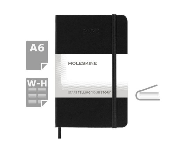 Kalendarz MOLESKINE z logo firmy w LazyStore!