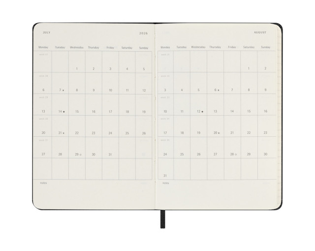 Kalendarz MOLESKINE z logo firmy w LazyStore!