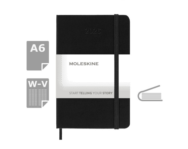 Kalendarz MOLESKINE z logo firmy w LazyStore!