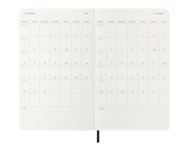 Kalendarz MOLESKINE z logo firmy w LazyStore!