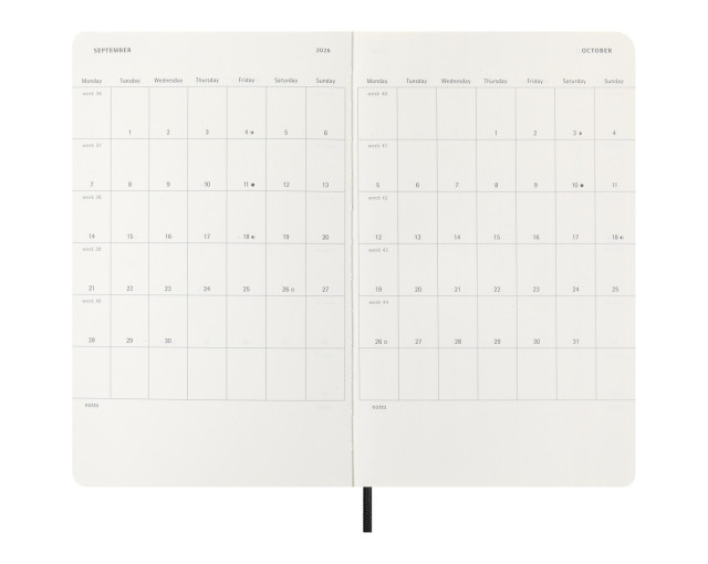 Kalendarz MOLESKINE z logo firmy w LazyStore!