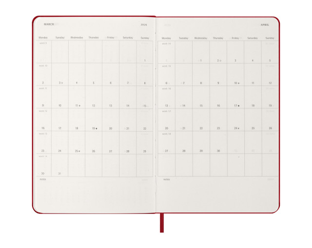 Kalendarz MOLESKINE z logo firmy w LazyStore!
