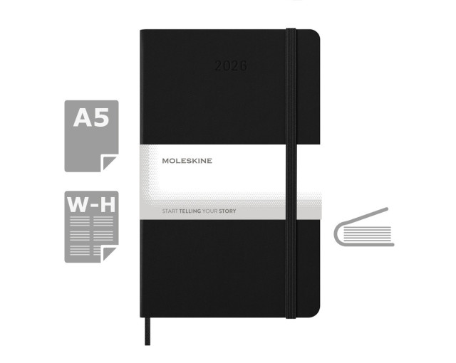 Kalendarz MOLESKINE z logo firmy w LazyStore!