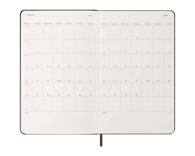 Kalendarz MOLESKINE z logo firmy w LazyStore!