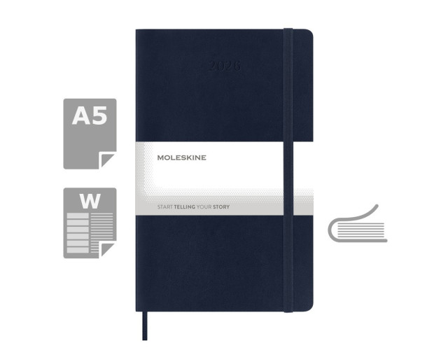 Kalendarz MOLESKINE z logo firmy w LazyStore!