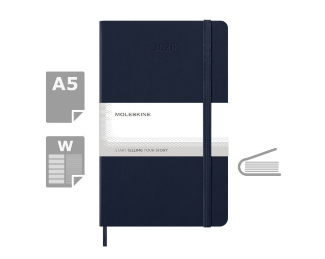 Kalendarz MOLESKINE z logo firmy w LazyStore!