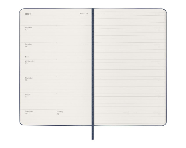 Kalendarz MOLESKINE z logo firmy w LazyStore!