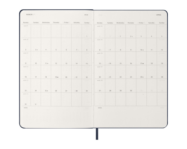 Kalendarz MOLESKINE z logo firmy w LazyStore!