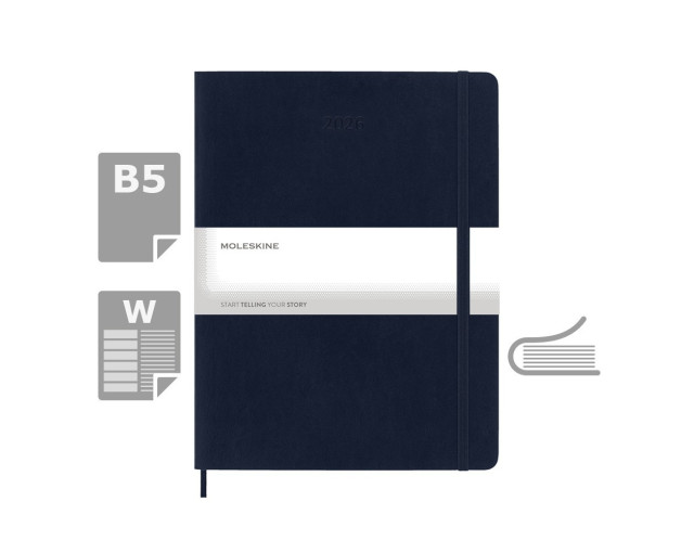 Kalendarz MOLESKINE z logo firmy w LazyStore!