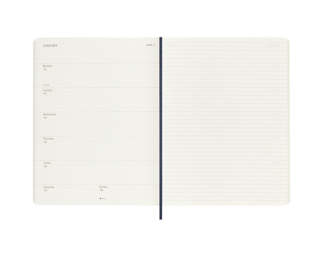 Kalendarz MOLESKINE z logo firmy w LazyStore!