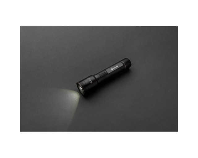Duża latarka Gear X, ładowana przez USB, aluminium z recyklingu z logo firmy w LazyStore!