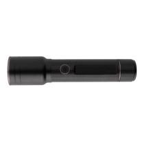 Duża latarka Gear X, ładowana przez USB, aluminium z recyklingu z logo firmy w LazyStore!