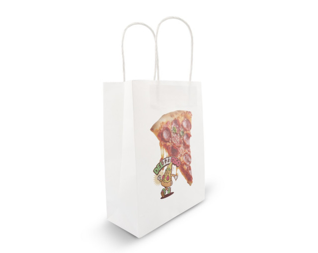 Torba papierowa A4 | Dialla BX z logo firmy w LazyStore!