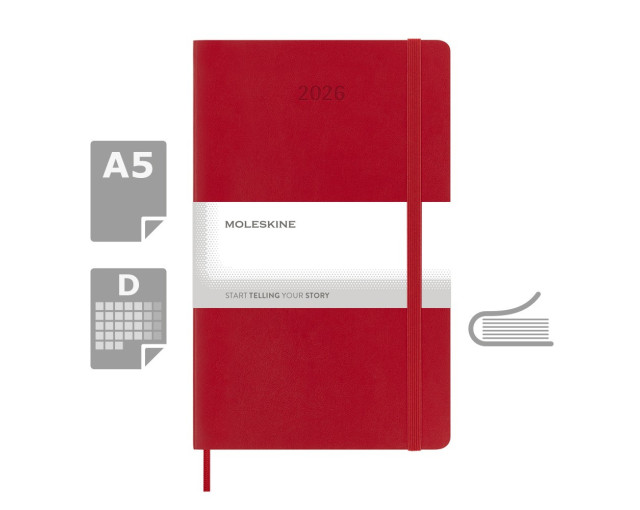 Kalendarz MOLESKINE z logo firmy w LazyStore!