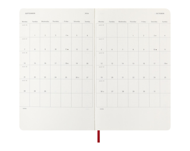 Kalendarz MOLESKINE z logo firmy w LazyStore!