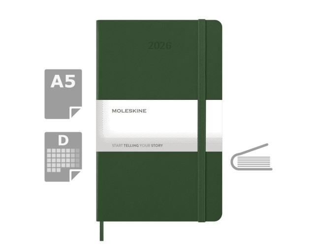 Kalendarz MOLESKINE z logo firmy w LazyStore!
