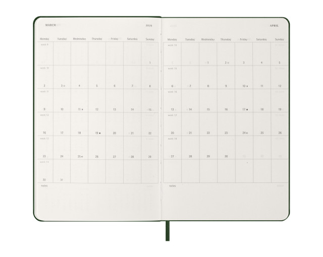 Kalendarz MOLESKINE z logo firmy w LazyStore!