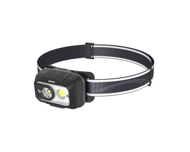 Latarka na głowę Hama HL500 z logo firmy w LazyStore!