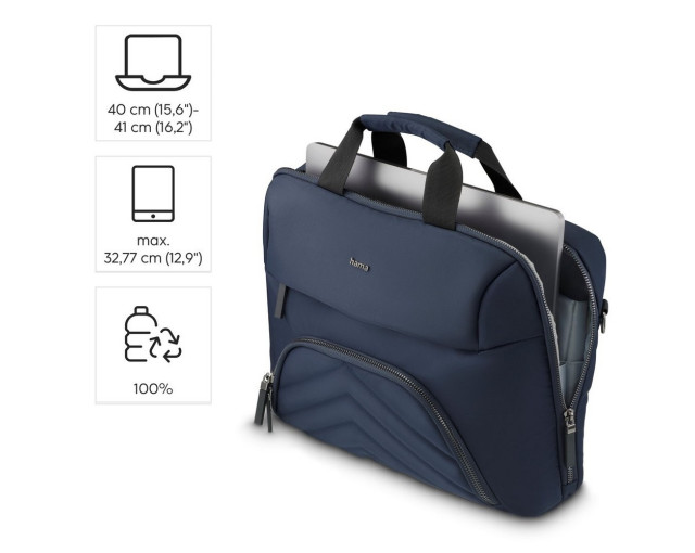 Torba na laptopa 15,6"-16,2" Hama Lightweight Premium z logo firmy w LazyStore!