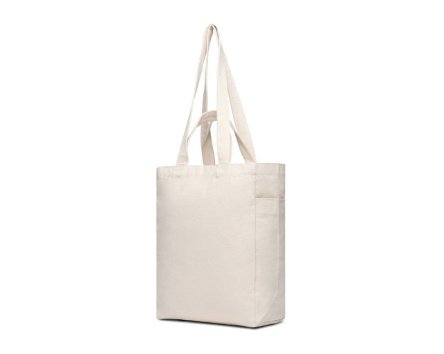 Torba na zakupy z płótna z recyklingu VINGA Hilo AWARE™ z logo firmy w LazyStore!