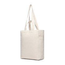 Torba na zakupy z płótna z recyklingu VINGA Hilo AWARE™ z logo firmy w LazyStore!