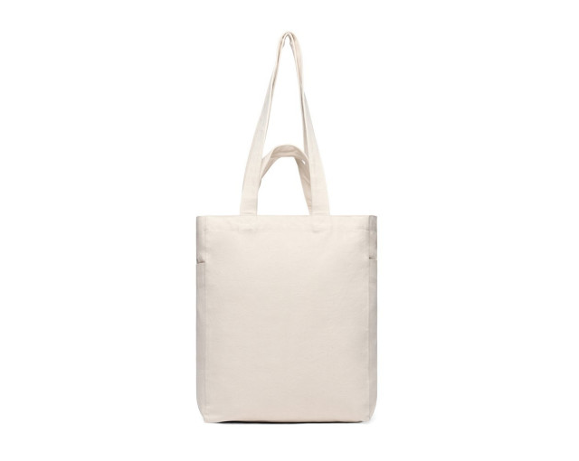 Torba na zakupy z płótna z recyklingu VINGA Hilo AWARE™ z logo firmy w LazyStore!