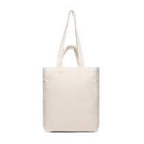 Torba na zakupy z płótna z recyklingu VINGA Hilo AWARE™ z logo firmy w LazyStore!