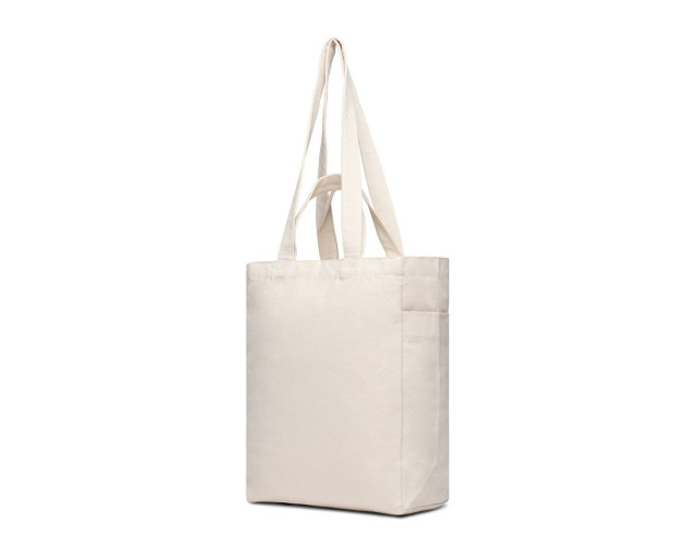 Torba na zakupy z płótna z recyklingu VINGA Hilo AWARE™ z logo firmy w LazyStore!