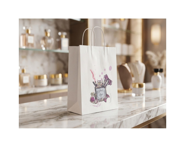 Torba papierowa A5 | Dialla S z logo firmy w LazyStore!