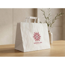 Torba papierowa | Bisara z logo firmy w LazyStore!