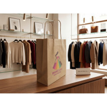 Torba papierowa A4 | Wanda BX z logo firmy w LazyStore!
