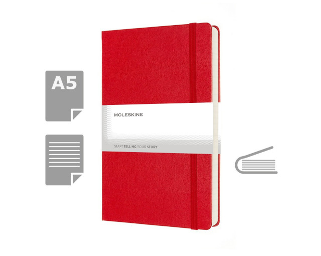 MOLESKINE EXPANDED Notatnik ok. A5 z logo firmy w LazyStore!