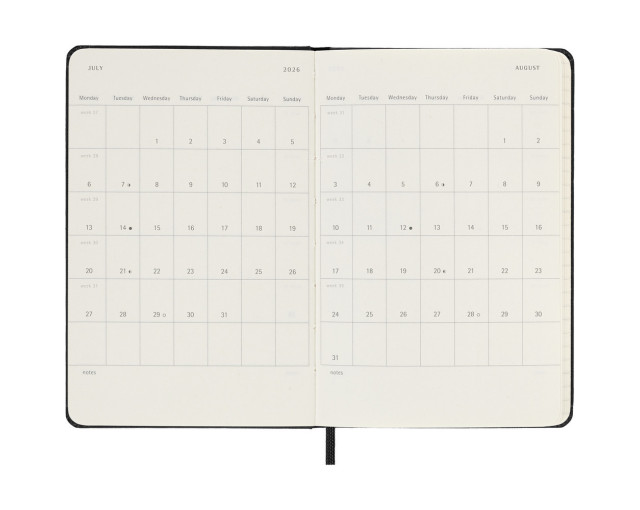 Kalendarz MOLESKINE z logo firmy w LazyStore!