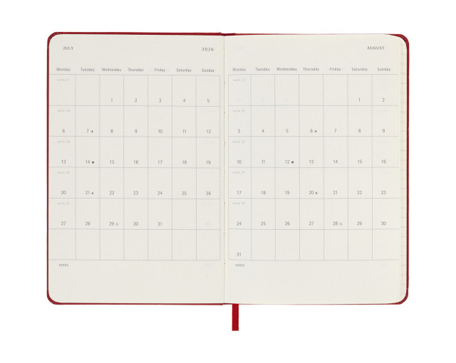 Kalendarz MOLESKINE z logo firmy w LazyStore!
