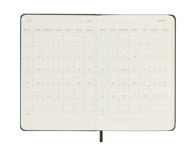 Kalendarz MOLESKINE z logo firmy w LazyStore!
